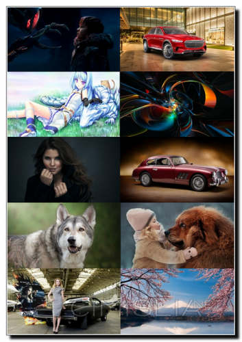 Обои для рабочего стола - Разное [1920x1080 - 3840x2160] [200шт.] (2018) JPG