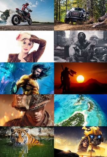 Обои для рабочего стола - Разное [3840x2160 - 5120x2880] [200шт.] (2018) JPG