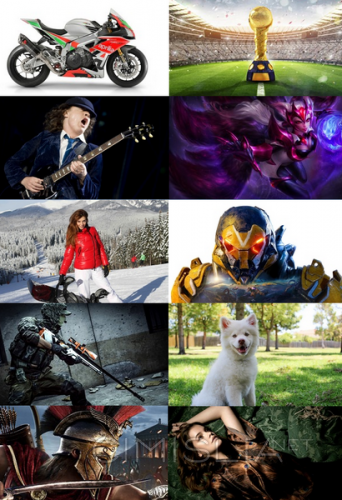 Обои для рабочего стола - Разное [3840x2160 - 5120x2880] [250шт.] (2018) JPG