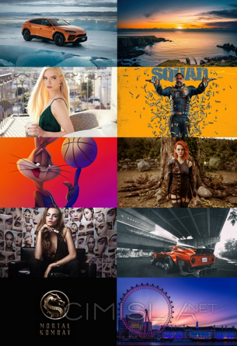 Обои для рабочего стола - Разное [3840x2160 - 5120x2880] [100шт.] (2021) JPG