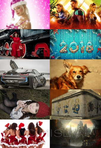 Обои для рабочего стола - Разное [1920x1080 - 8283x3419] [300шт.] (2017) JPG