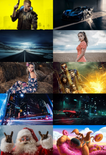 Обои для рабочего стола - Разное [3840x2160 - 5120x2880] [200шт.] (2020) JPG