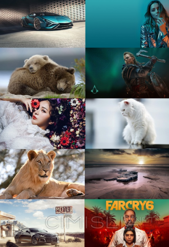 Обои для рабочего стола - Разное [3840x2160 - 5120x2880] [175шт.] (2020) JPG