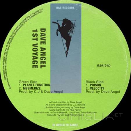 Dave Angel - 1st Voyage [24-bit Hi-Res] (1991/2022) FLAC