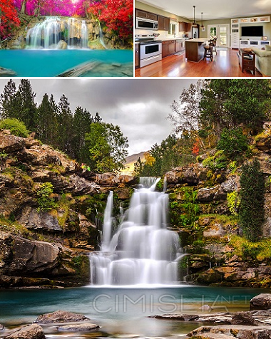 Обои для рабочего стола - Водопады, Кухня [3840x2160] [103 шт.] (2022) JPG