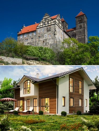 Обои для рабочего стола - Дома #11 [1920x1080 - 7480x3900] [210 шт.] (2022) JPG